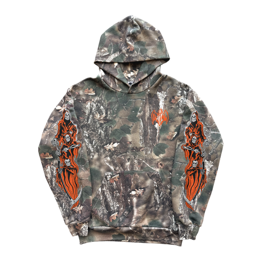 Warren Lotas Faded Hunting Camo Three Reapers Hoodie 帽T