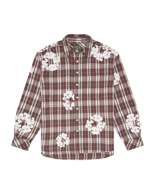 Denim Tears Cotton Wreath Flannel Shirt 襯衫