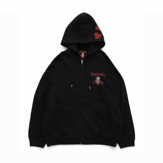 Betty Boop Mastermind MMJ Boxy Zip Hoodie 寬版 拉鍊外套