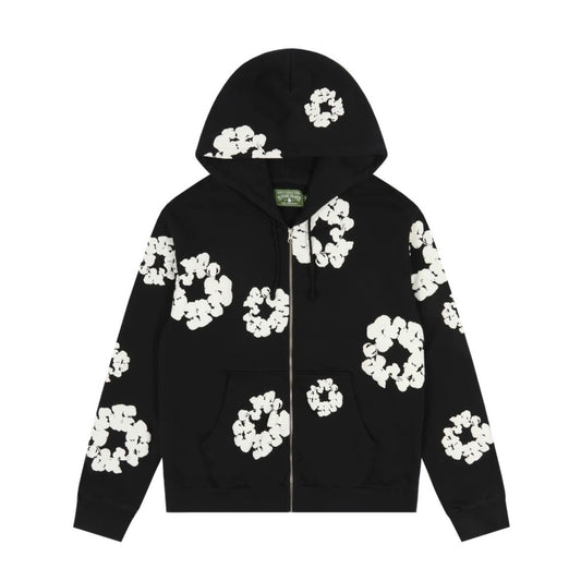 Denim Tears Cotton Wreath Zip Hoodie 拉鍊外套