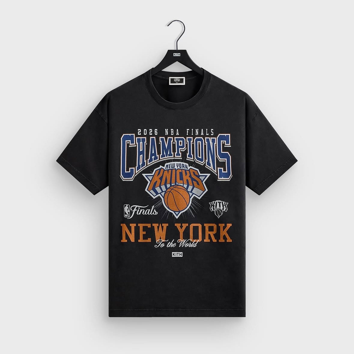 KITH FOR The New York KNICKS 2026 Champions Vintage Tee 短T