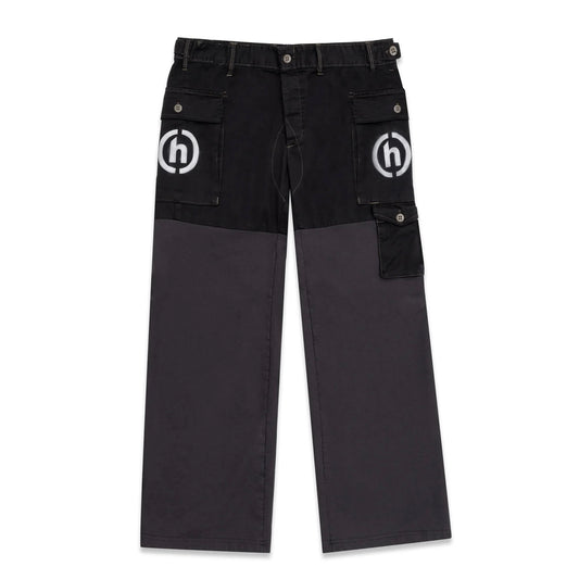 Hidden NY Cut Off Military Sweatpant 拼接長褲