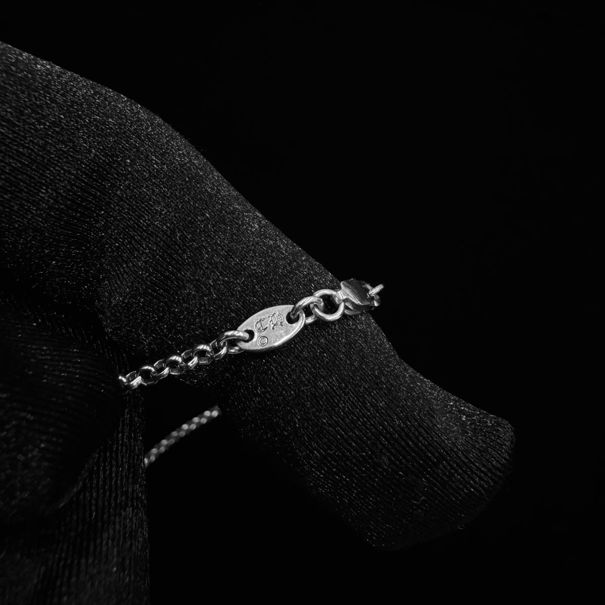 Chrome Hearts Safety Pin Roll Chain Necklace 40cm 別針鏈