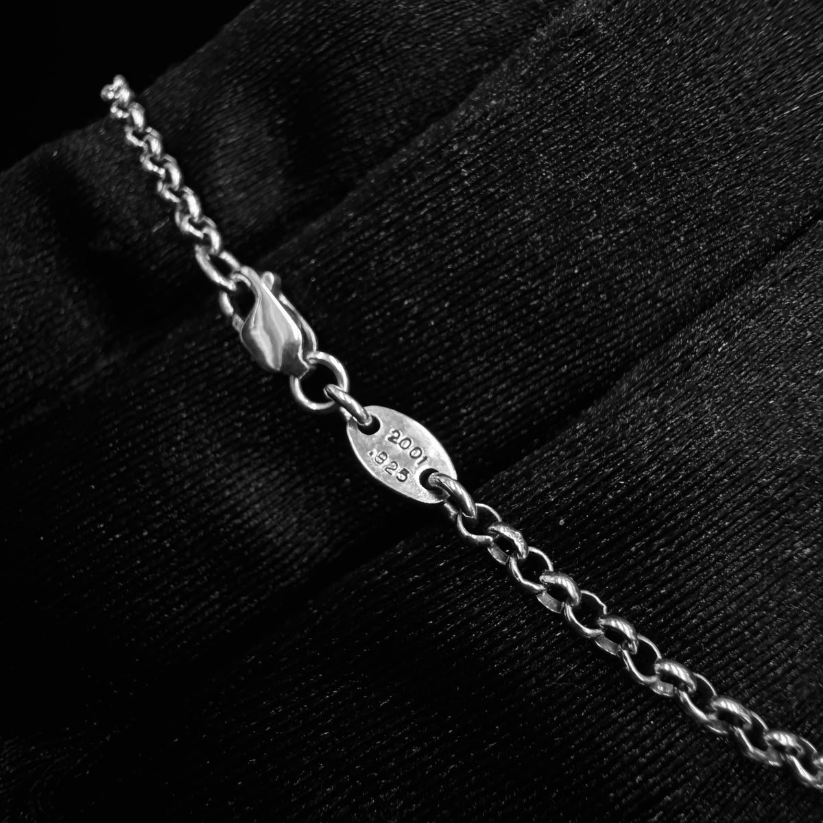 Chrome Hearts Safety Pin Roll Chain Necklace 40cm 別針鏈