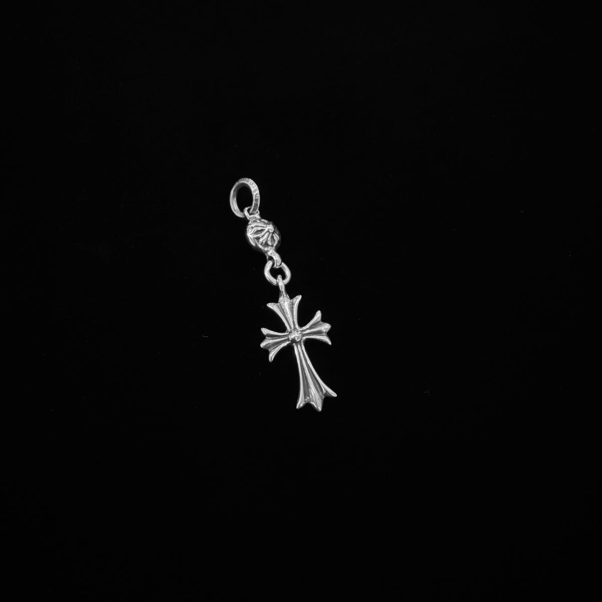 Chrome Hearts 1 Ball Tiny Cross With Ball Chain 項鏈