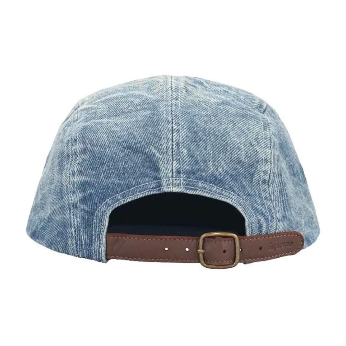 Supreme 26FW Washed Chino Twill Camp Cap 皮扣 五分割帽