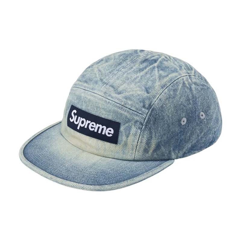 Supreme 26FW Washed Chino Twill Camp Cap 皮扣 五分割帽