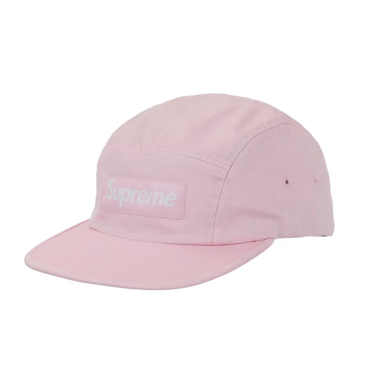 Supreme 26FW Washed Chino Twill Camp Cap 皮扣 五分割帽