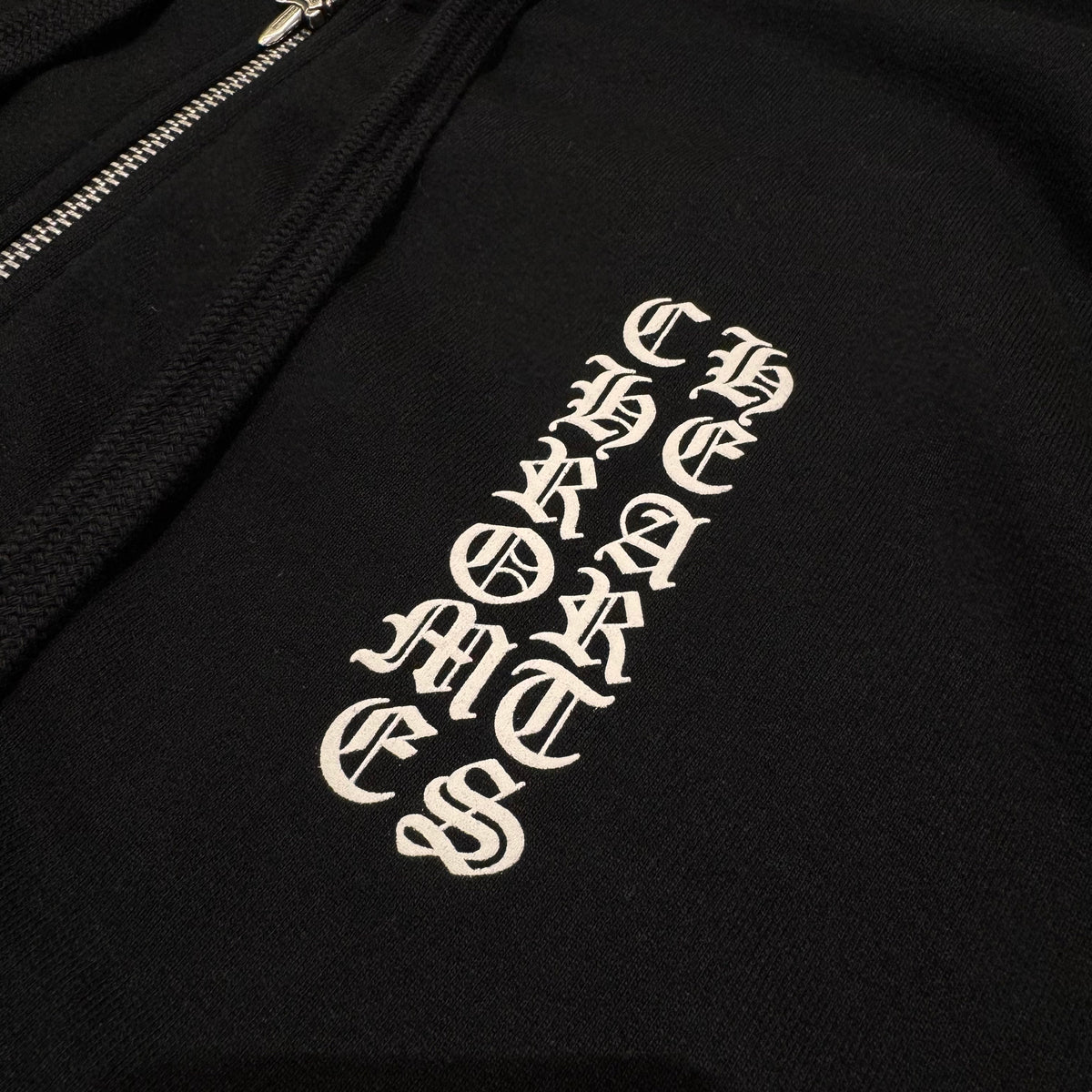 Chrome Hearts Vertical Logo Zip Hoodie 拉鍊外套