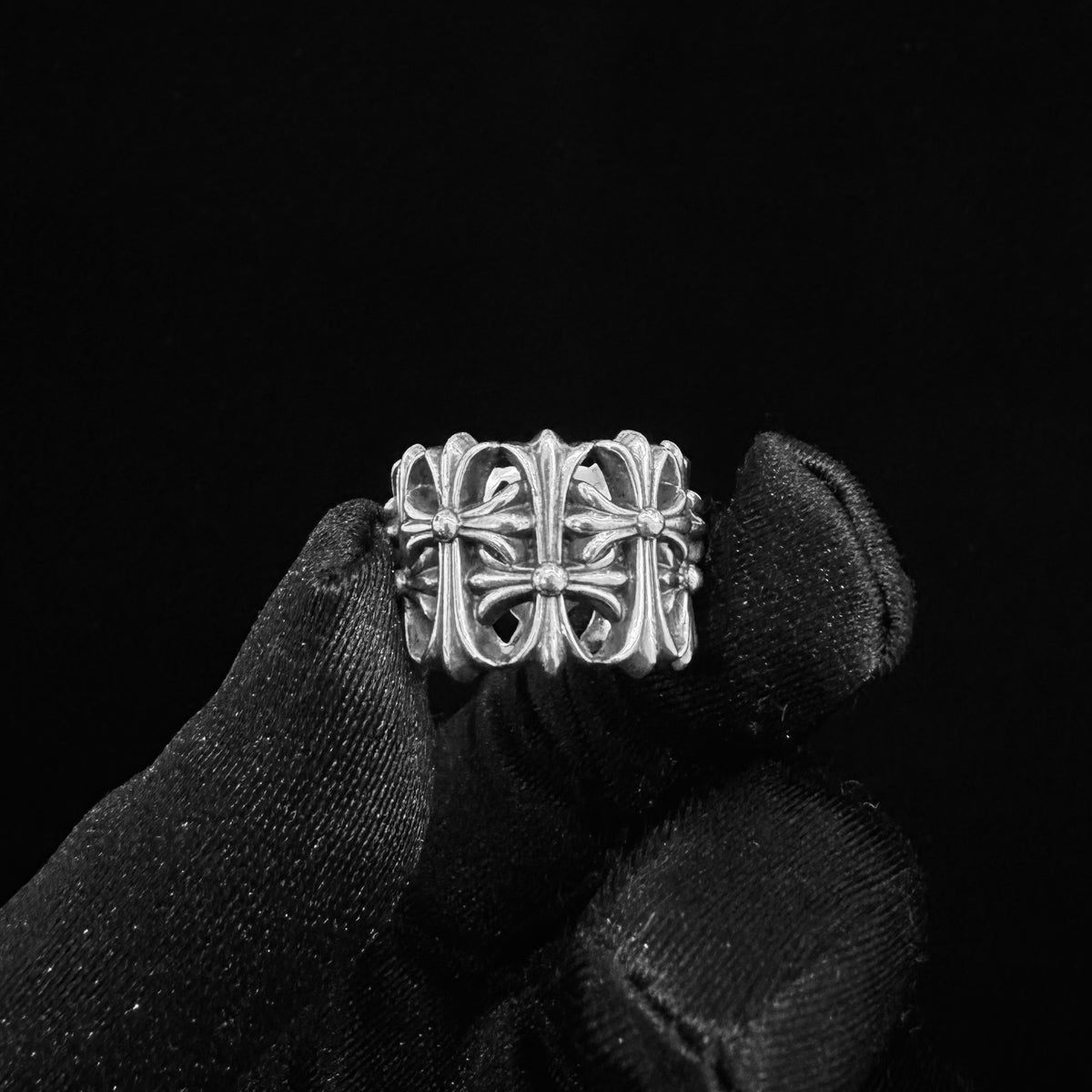 Chrome Hearts Silver Cemetry Ring 戒指