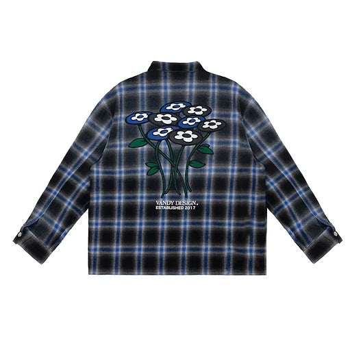 VANDYTHEPINK Flower Brushed Flannel Shirts 襯衫