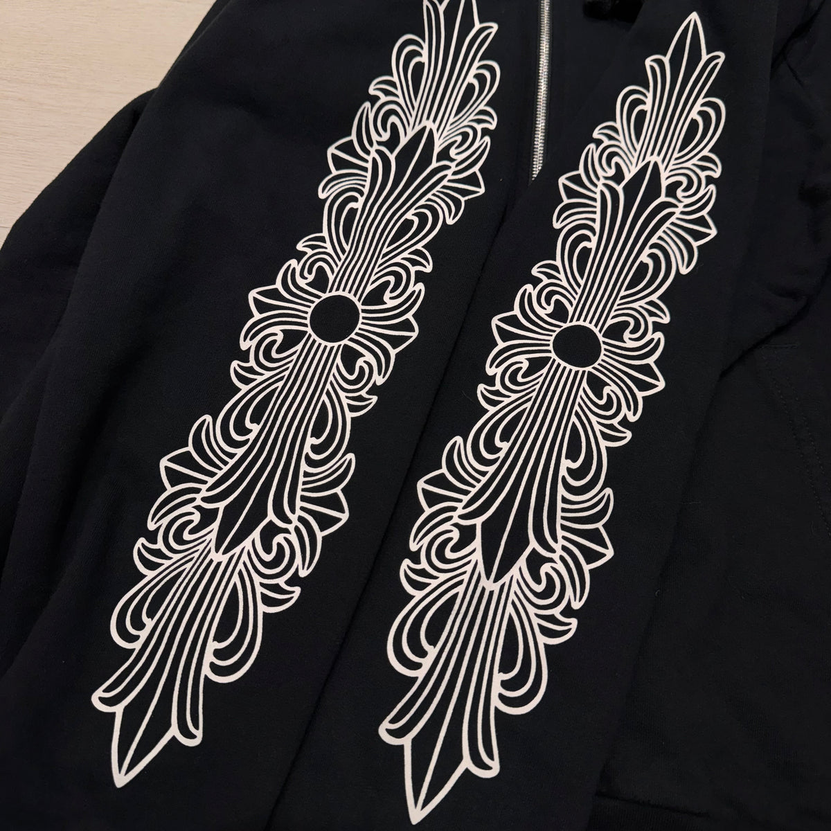 Chrome Hearts Horseshoe FK Logo Zip Hoodie 拉鍊外套