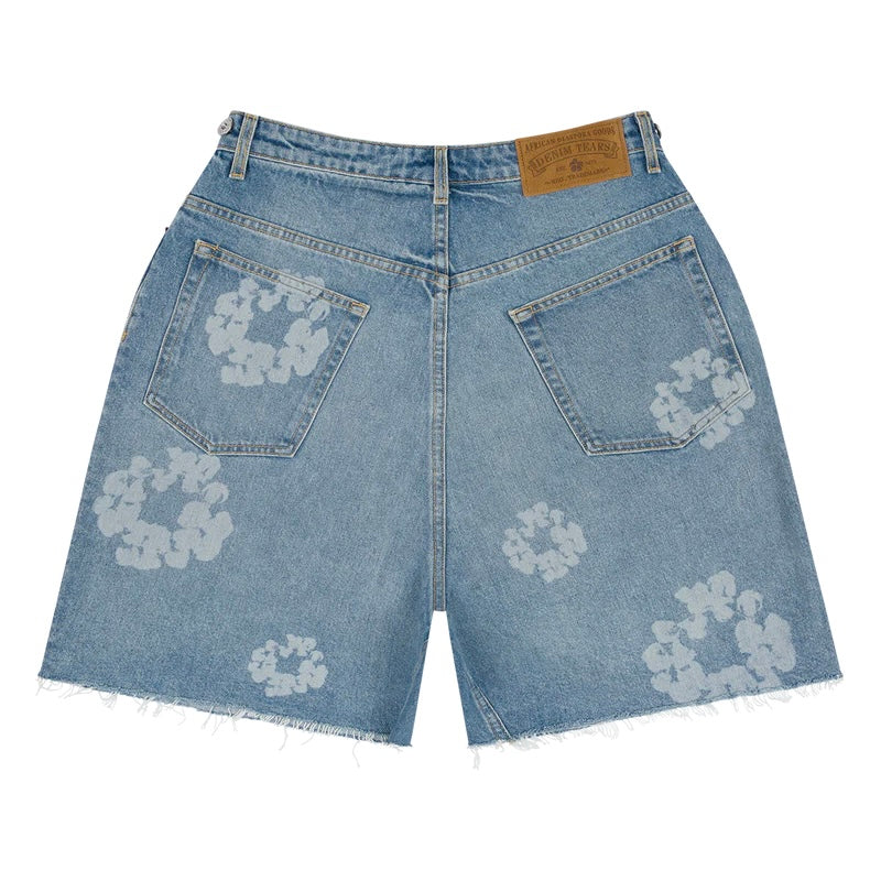 Denim Tears Laser Wreath Denim Short 牛仔短褲