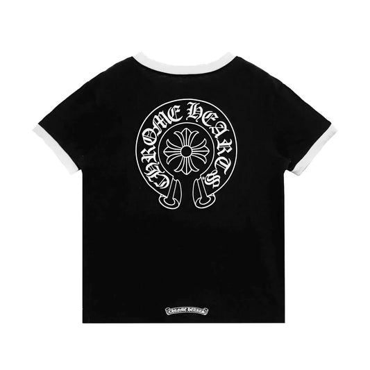 Chrome Hearts Roller Skates Horseshoe Tee 短T