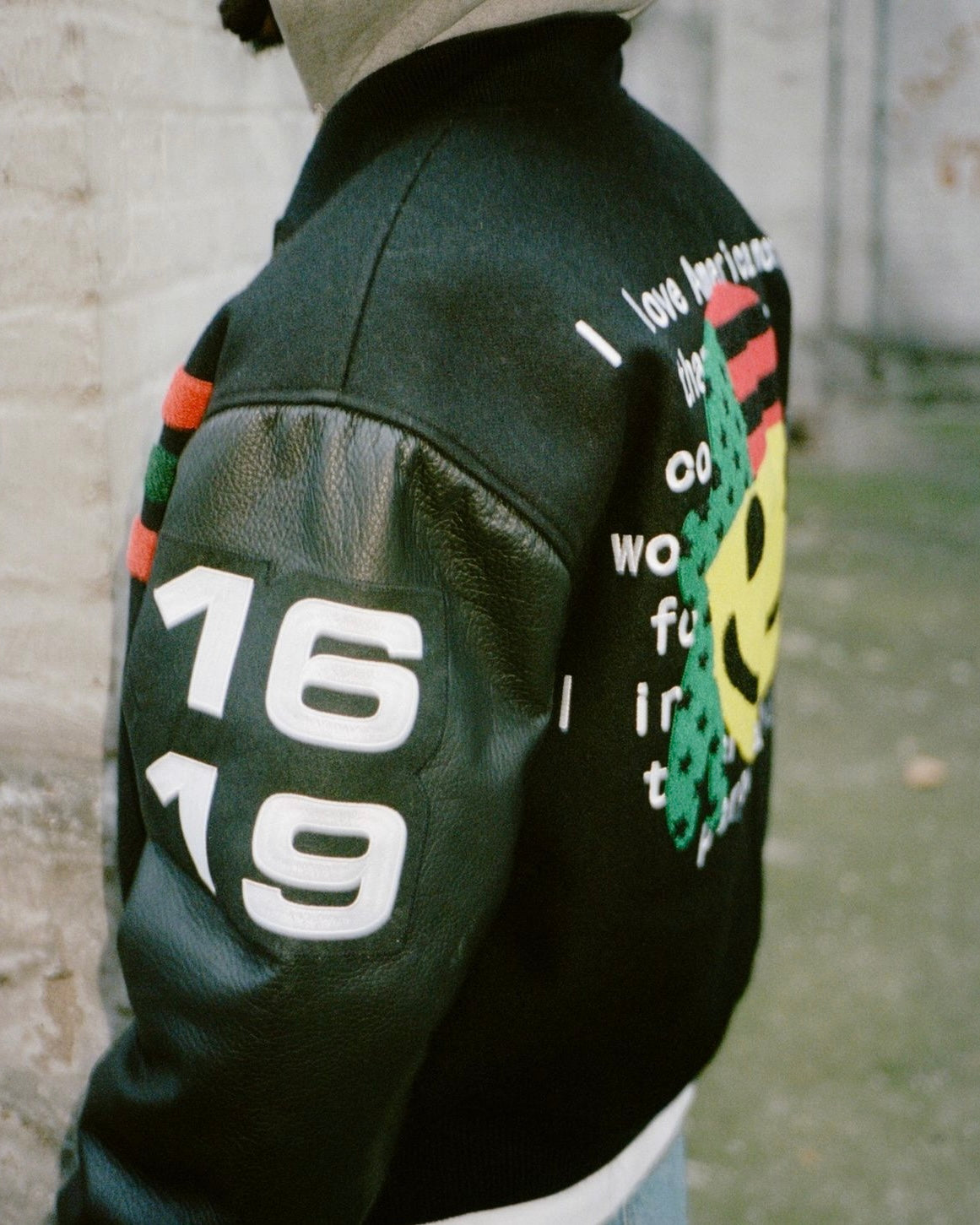 Denim Tears CPFM Cactus Varsity Jacket 棒球外套