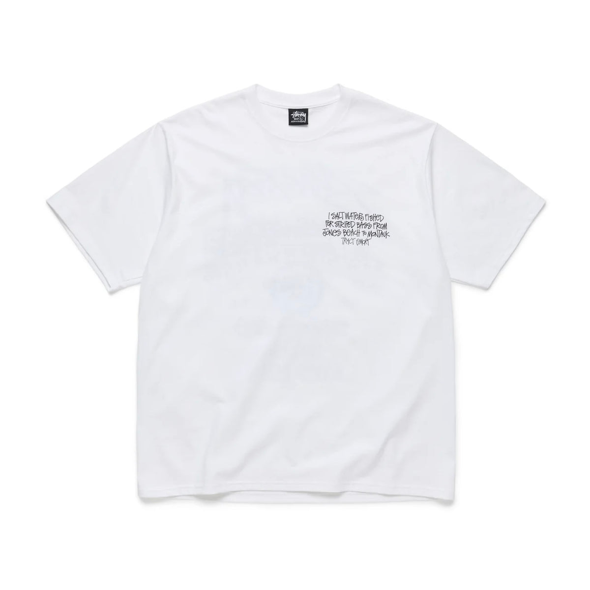 STÜSSY Denim Tears New York Fishing Tour Tee 短T