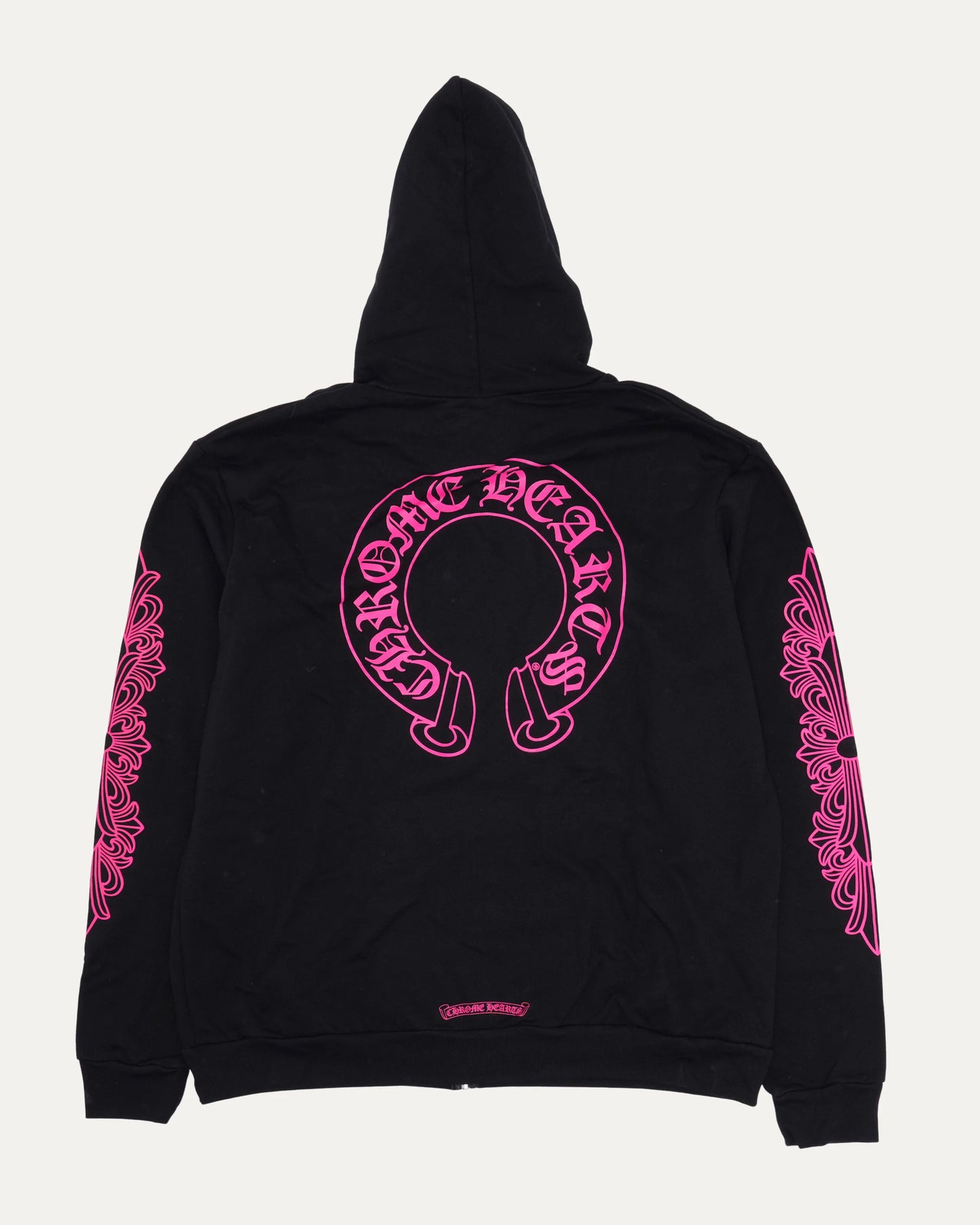 Chrome Hearts Pink Horseshoe Zip Hoodie 拉鍊外套
