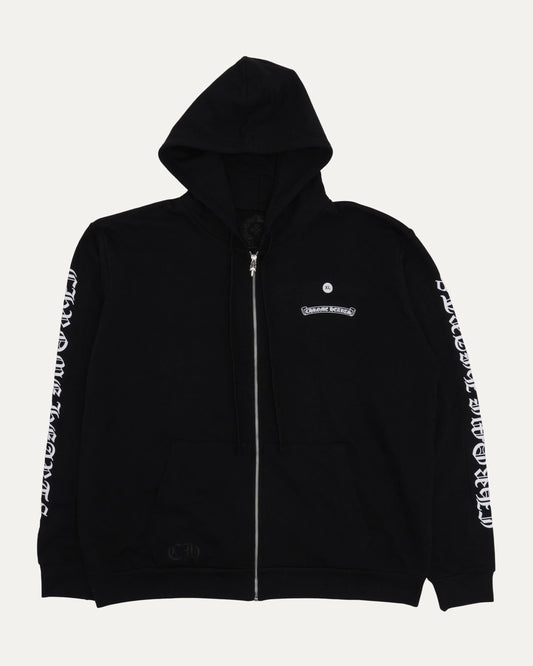 Chrome Hearts Scroll Logo Zip Hoodie 拉鍊外套