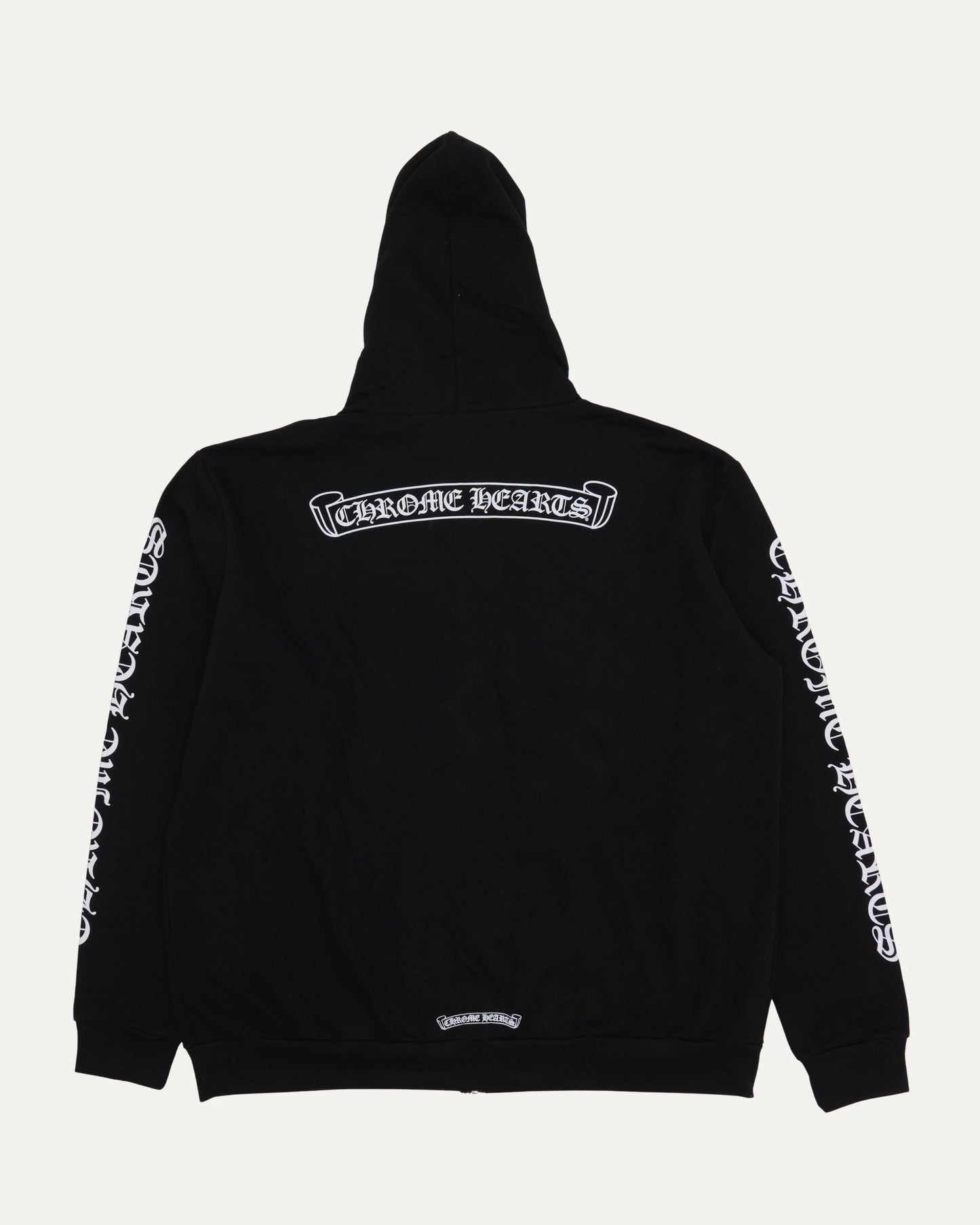 Chrome Hearts Scroll Logo Zip Hoodie 拉鍊外套