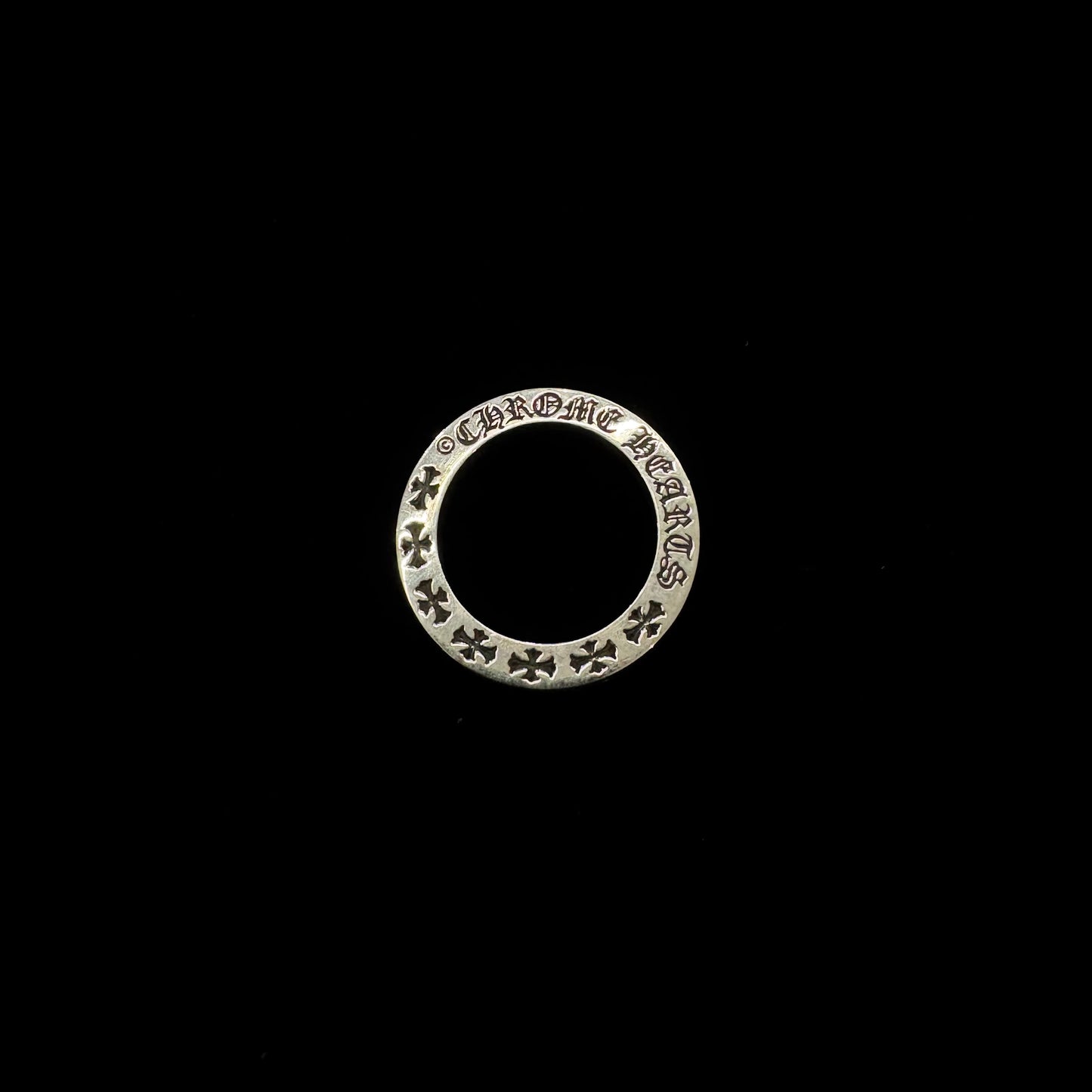 Chrome Hearts Thin Honolulu Fuck You Spacer Ring 戒指