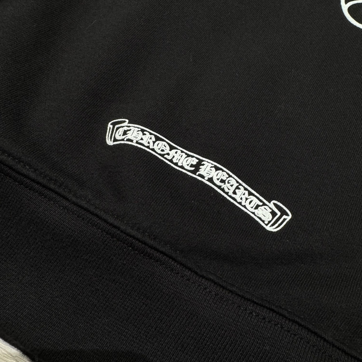 Chrome Hearts Thermal Lined Floral Horseshoe Zip Hoodie 厚款 拉鍊外套