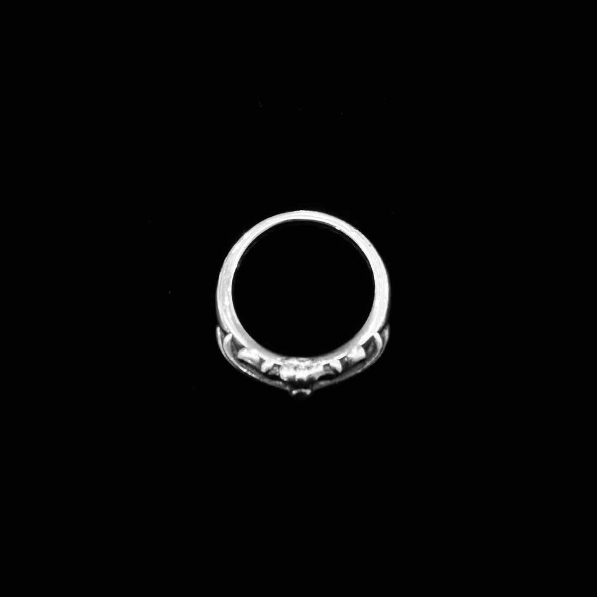 Chrome Hearts Baby Floral Cross Ring 戒指