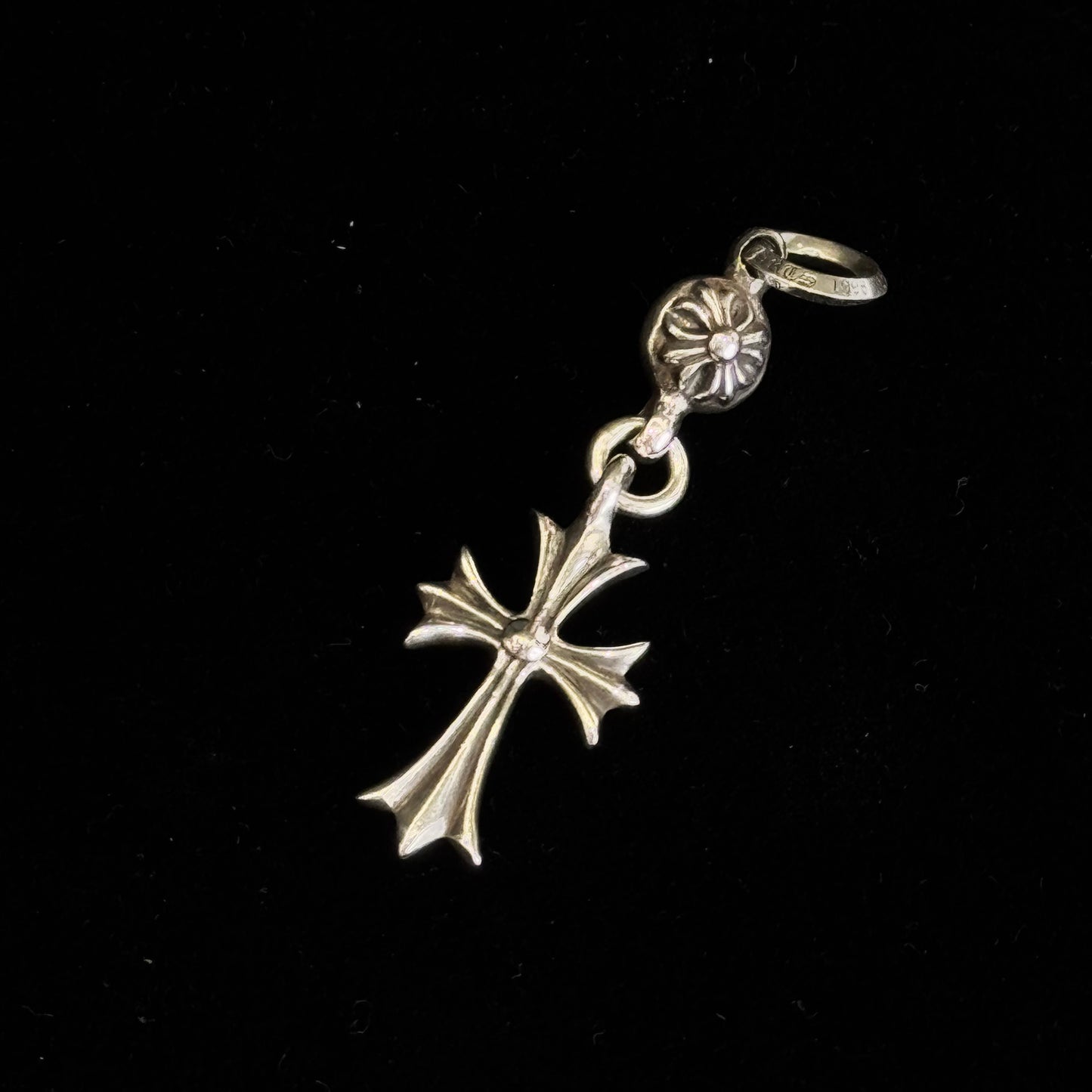 Chrome Hearts 1 Ball Tiny Cross 925銀飾 吊墜