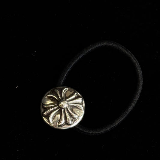 Chrome Hearts Cross Ball Hair Band 925銀飾 髮圈