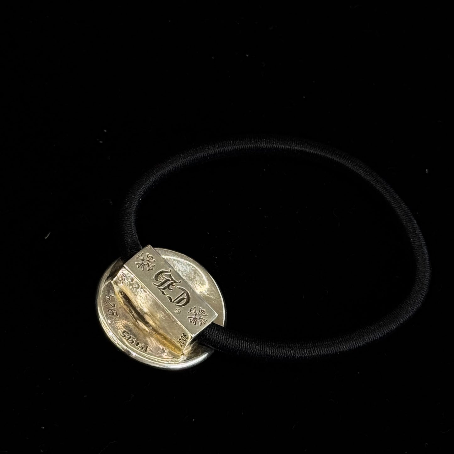 Chrome Hearts Cross Ball Hair Band 925銀飾 髮圈