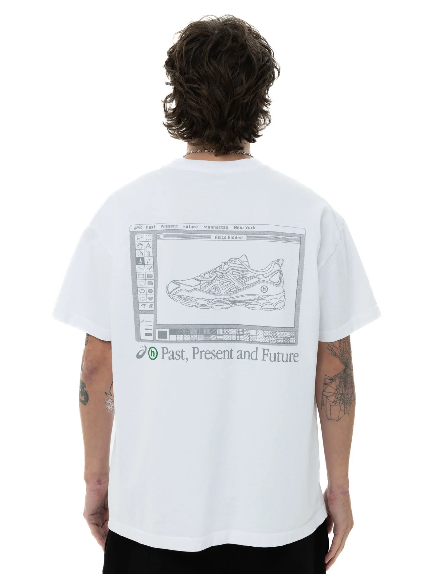 Hidden NY Asics PPF Illustration Tee 短T