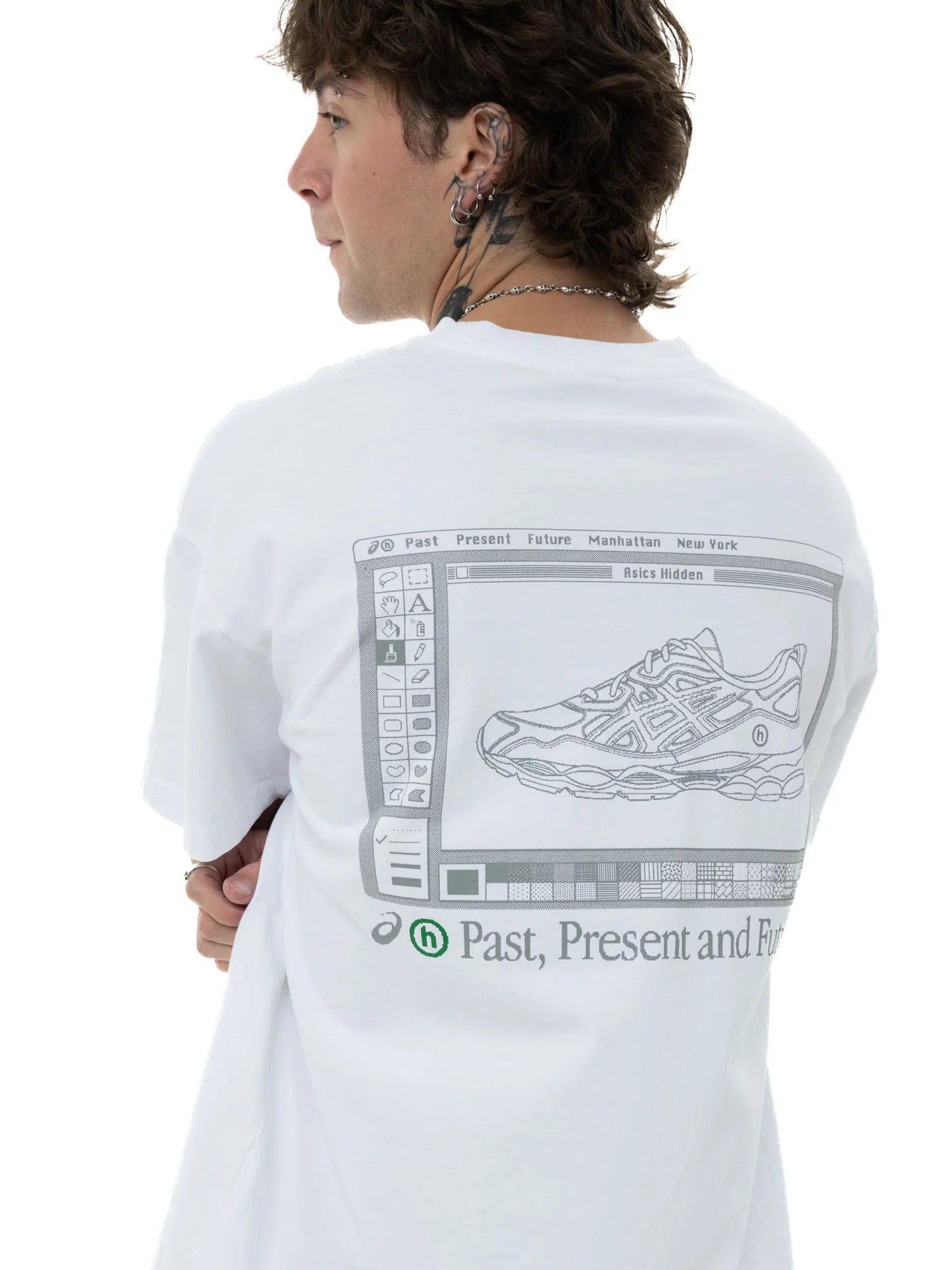 Hidden NY Asics PPF Illustration Tee 短T