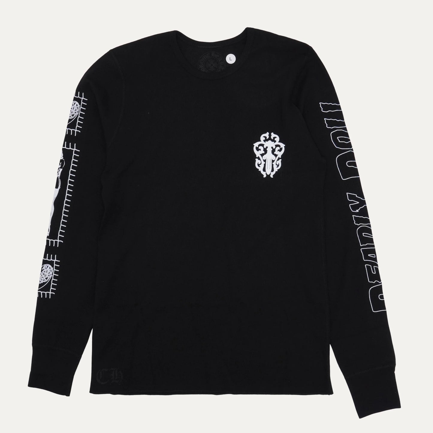 Chrome Hearts Deadly Doll Long Sleeve Thermal 華夫格 長T