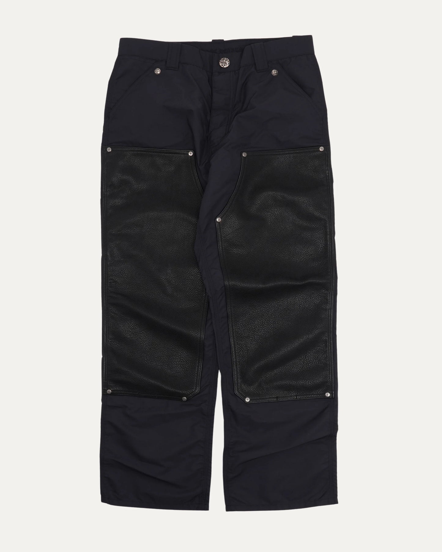 Chrome Hearts Nylon and Leather Double Knee Carpenter Pants 工裝褲