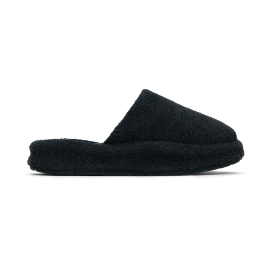 SKYLRK Rest Slipper Hairy Suede-Jet 拖鞋