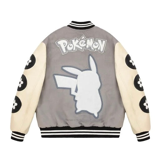 VANDYTHEPINK Pokémon Varsity Jacket 寶可夢 皮卡丘 棒球外套