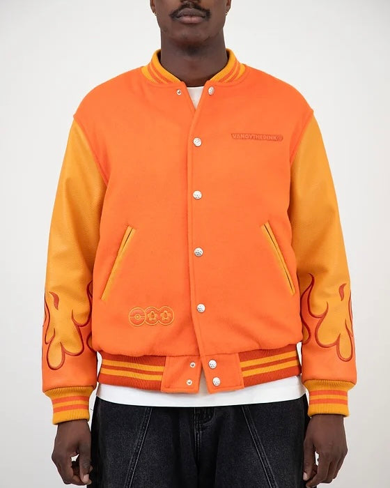 VANDYTHEPINK Pokémon Varsity Jacket 寶可夢 噴火龍 棒球外套