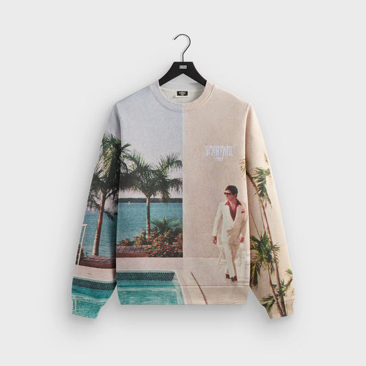 KITH Scarface Tony Miami Vintage Nelson Crewneck 衛衣