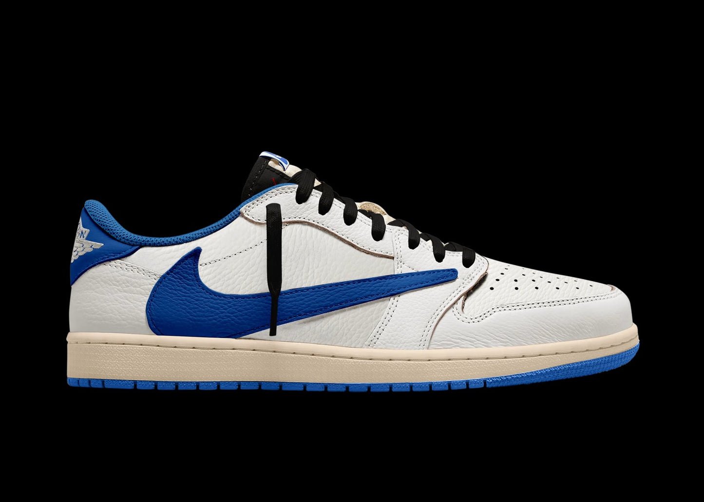 Travis Scott NIKE Air Jordan 1 Low Fragment 球鞋