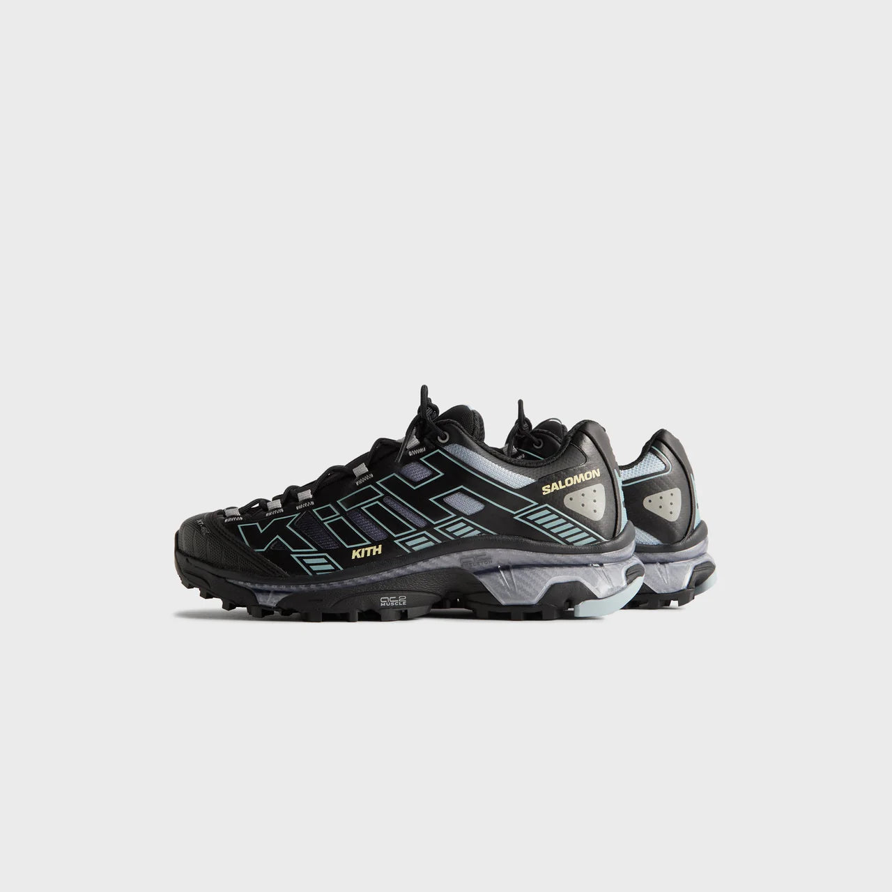 KITH FOR SALOMON XT-4K - BLACK / ALLOY / BLUE FOG 球鞋