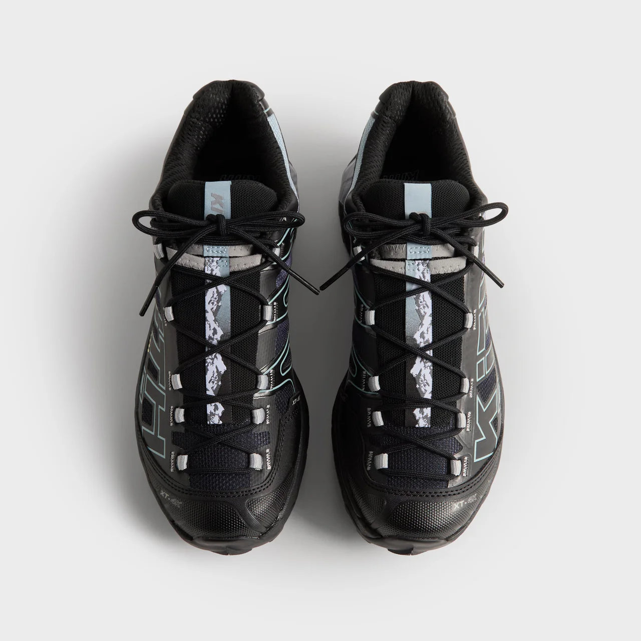 KITH FOR SALOMON XT-4K - BLACK / ALLOY / BLUE FOG 球鞋