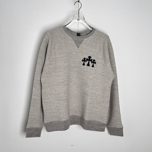 Chrome Hearts Cemetery Cross Seven-11 Crewneck Sweatshirt 衛衣