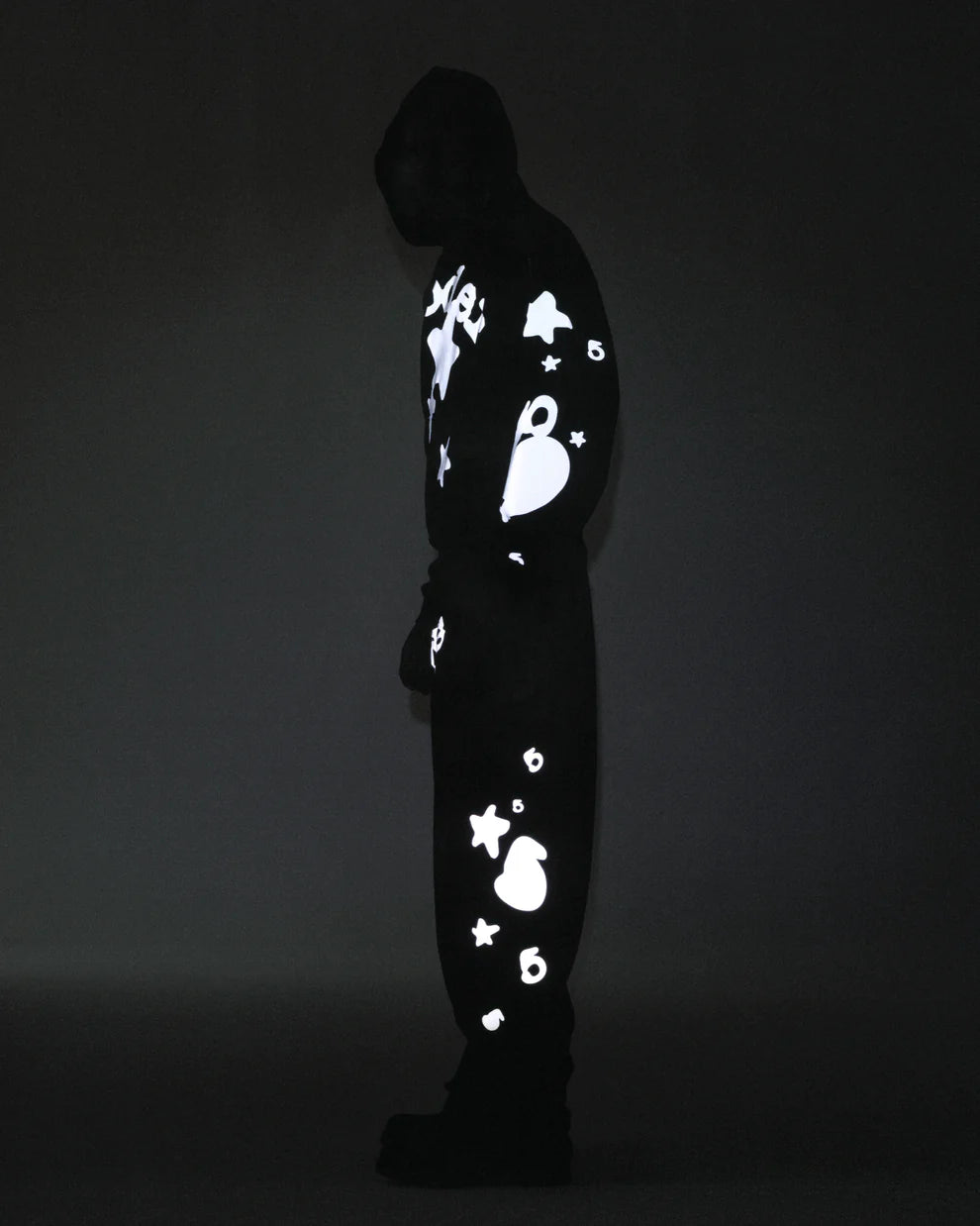 SP5DER Reflective Beluga Hoodie 帽T