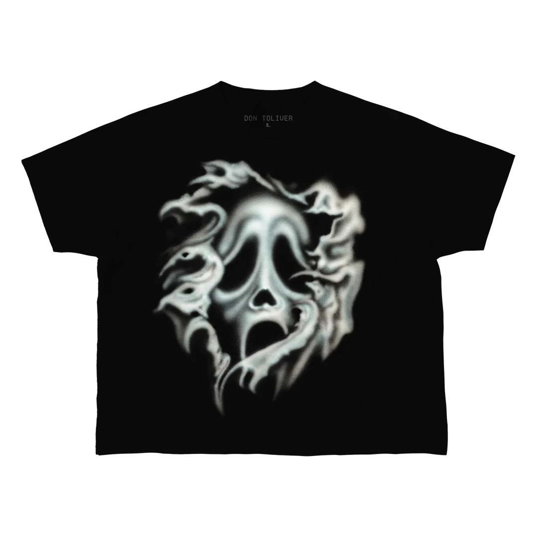 Don Toliver x Scream x CJ Airbrush Ghostface Tee 短T