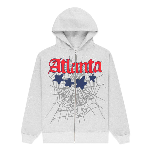 SP5DER ATLANTA Full Zip Hoodie 拉鍊外套