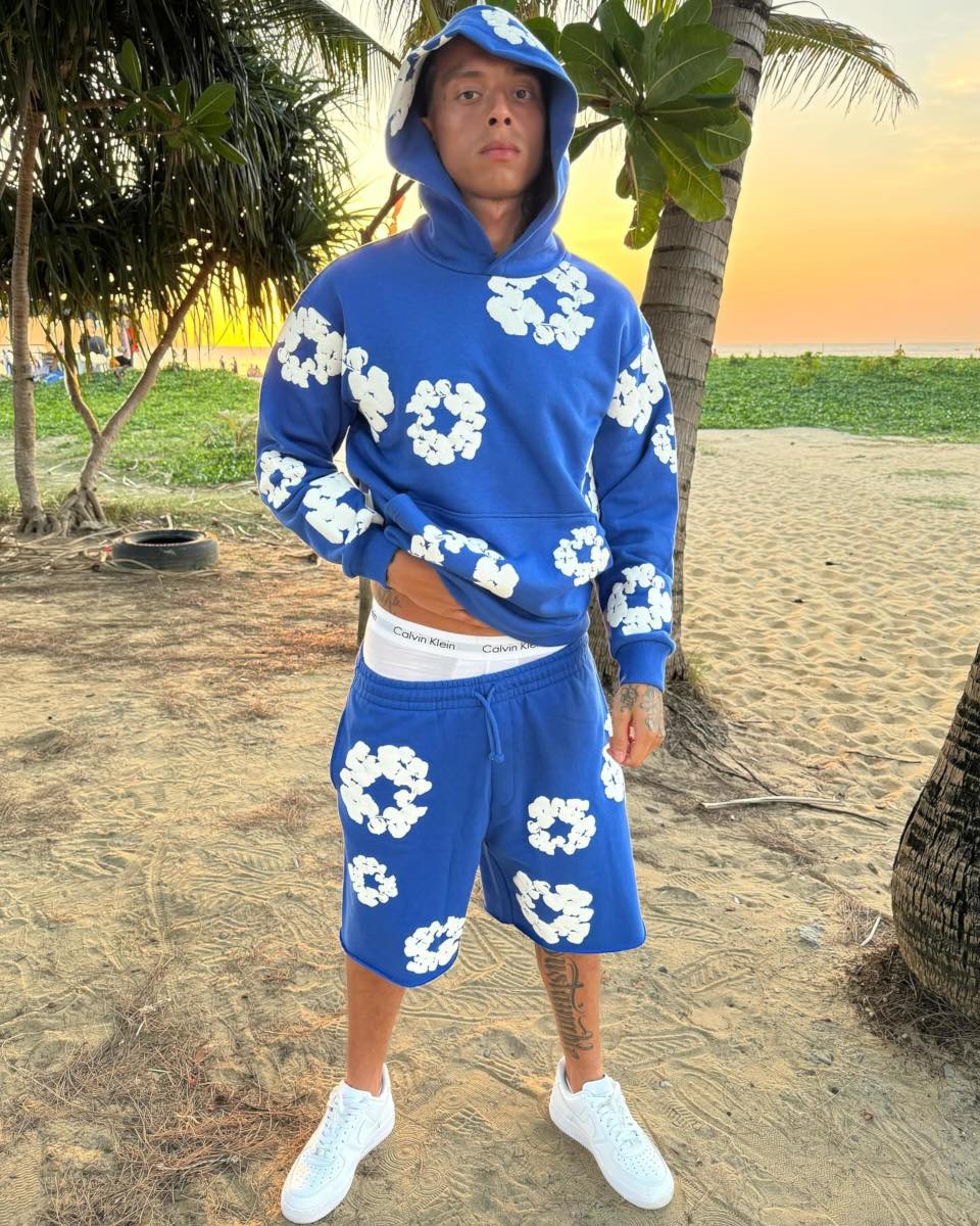 Denim Tears The Cotton Wreath Sweatshort 棉短褲