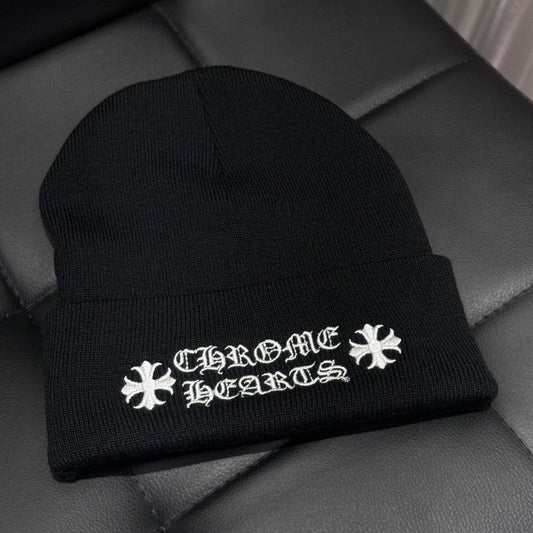Chrome Hearts Beanie 刺繡 毛帽