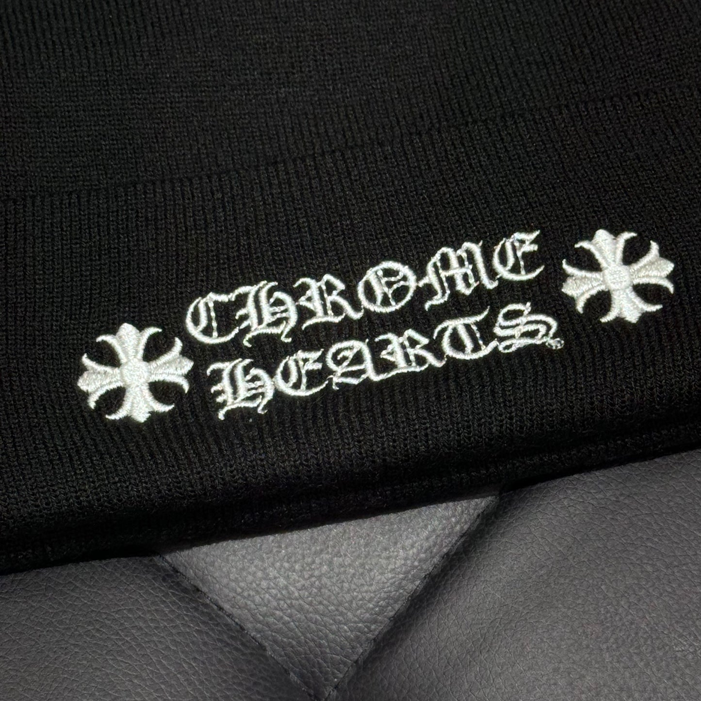 Chrome Hearts Beanie 刺繡 毛帽