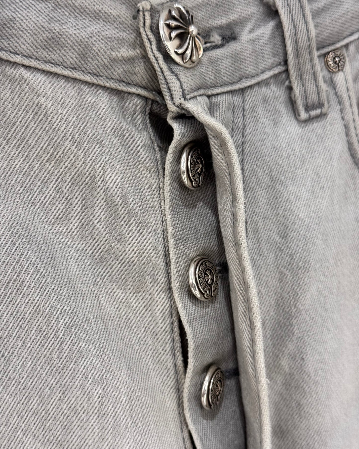 Chrome Hearts Levi’s 501 Leopard Cross Patch Jeans 牛仔褲