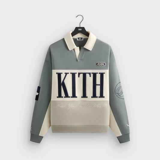 KITH Nelson Paneled Rugby Polo衫