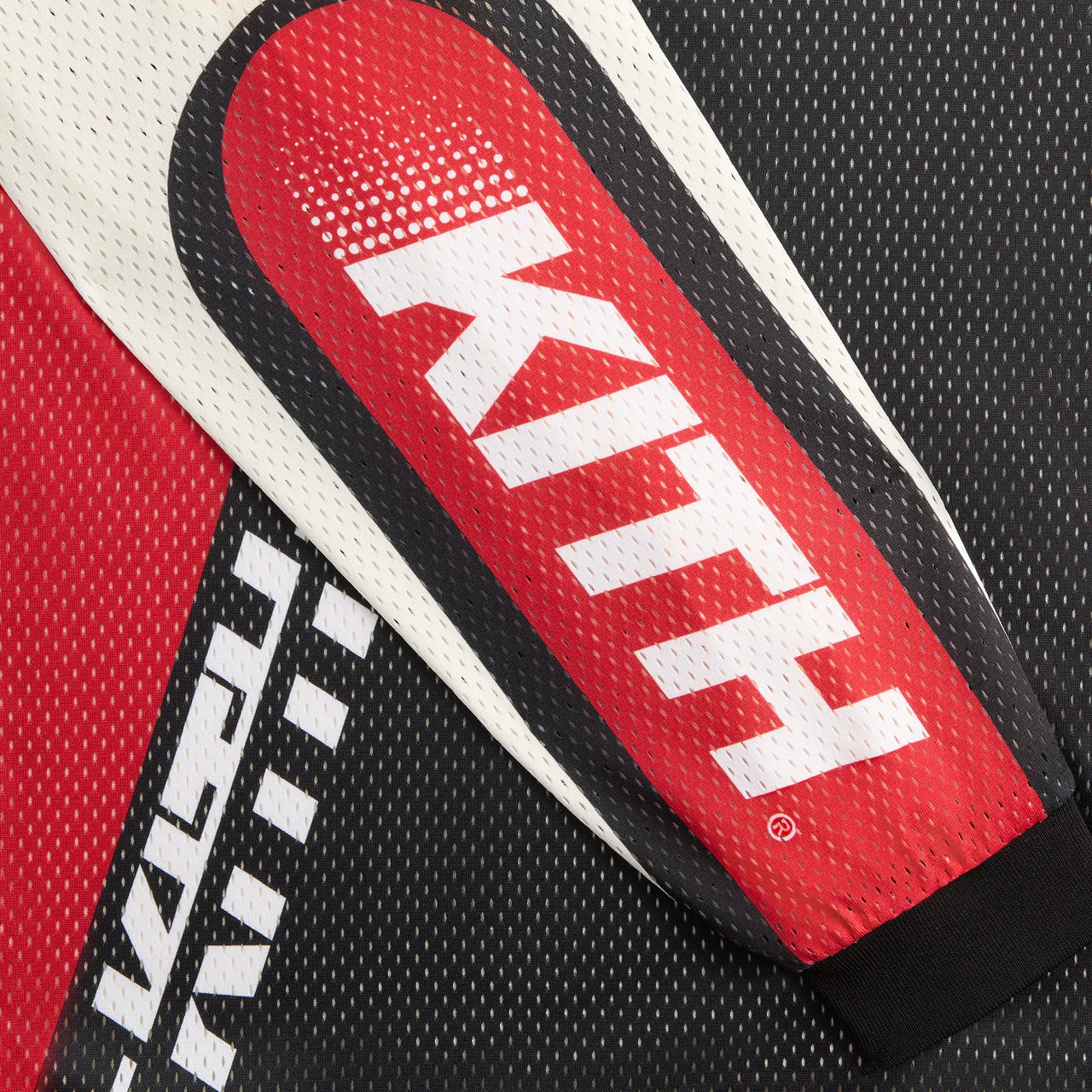 KITH Moto Mesh Long Sleeve Donovan Tee 球衣